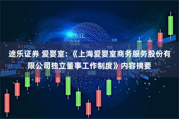 途乐证券 爱婴室: 《上海爱婴室商务服务股份有限公司独立董事工作制度》内容摘要